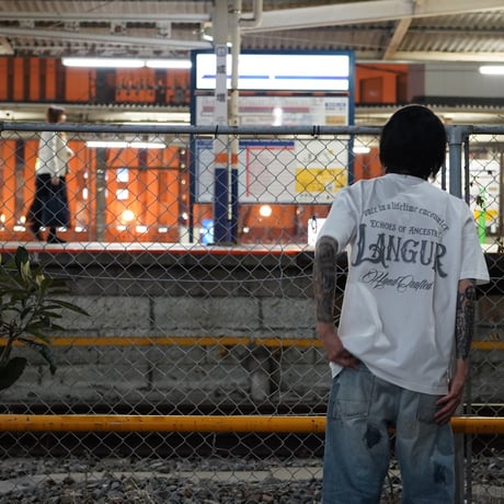 LANGUR LOGO SHORT SLEEVE GRAY
