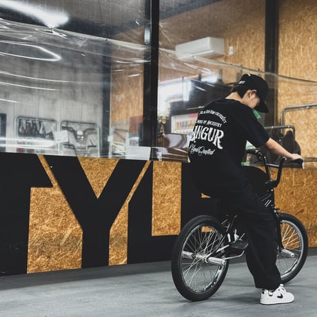 LANGUR LOGO SHORT SLEEVE BLACK