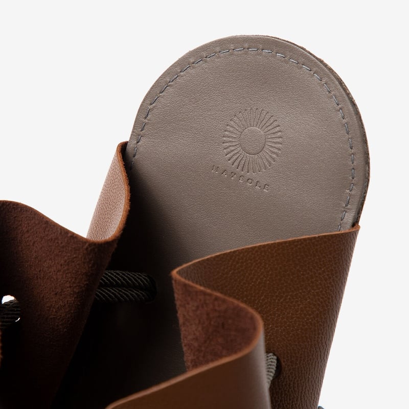 TANGO Pouch / Brown × Grey | MAYSOLE Web Store