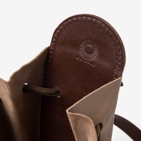 TANGO Pouch / Taupe × D Brown
