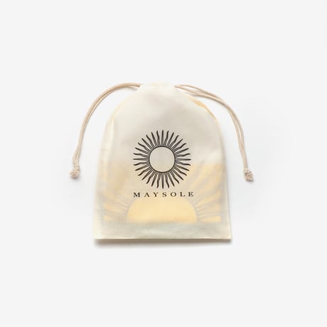 MAYSOLE ロゴ B/P ポケット付き Tシャツ YELLOW / GREEN