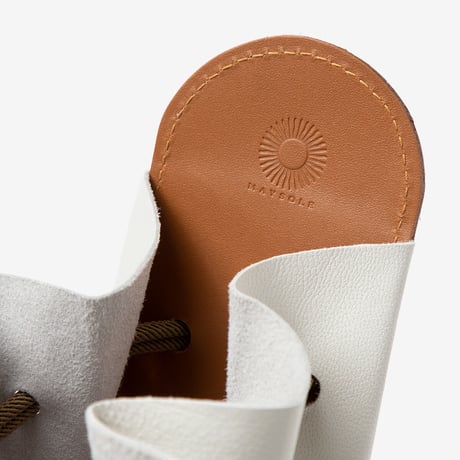 TANGO Pouch / White × Brown