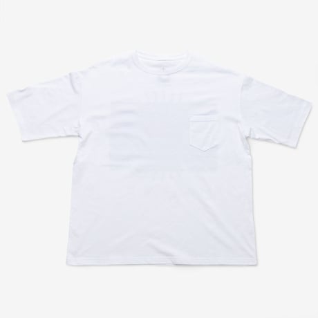 MAYSOLE ロゴ B/P ポケット付き Tシャツ PINK / BLUE
