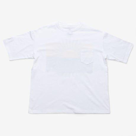 MAYSOLE ロゴ B/P ポケット付き Tシャツ YELLOW / GREEN