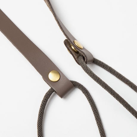 TANGO Pouch / Brown × Grey