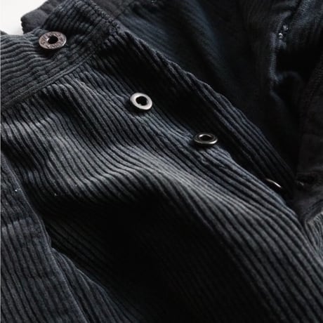 WillowPants/P-001 exclusive for Ii (Fade Black Corduroy)