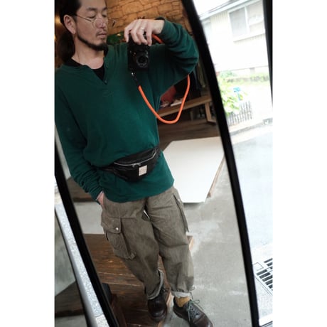 willowpants/R-015 Funny Pack(punching cow leather)