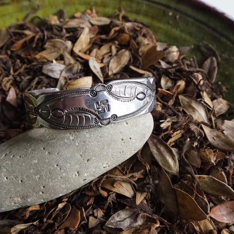 Vintage Indian jewelry/Swastika Bangle