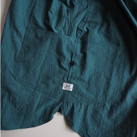 SASSAFRAS/Diggin Shirt (Turquoise)