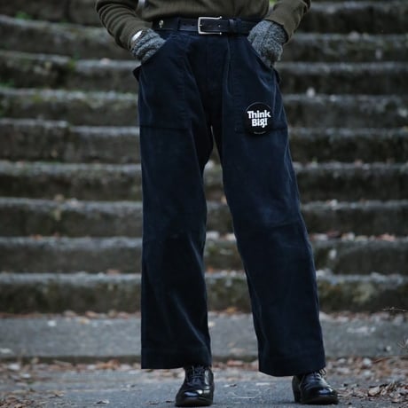 WillowPants/P-001 exclusive for Ii (Fade Black Corduroy)