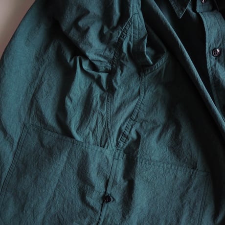 SASSAFRAS/Diggin Shirt (Turquoise)