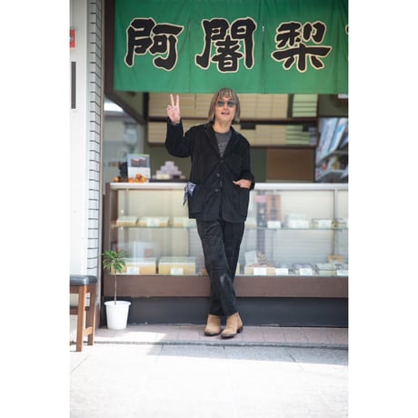 Willow Pants/P-032 exclusive for slowpoke & Ii Black Corduroy