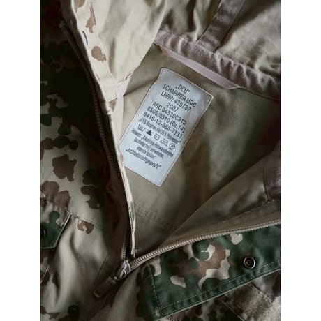 Dead Stock/German Military Flecktarn Hooded Jacket
