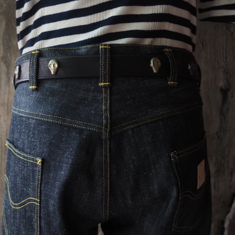 Willow Pants/ R-014 skull studs belt