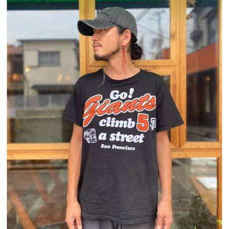 Go! Giants(SHINJO #5) UPCYCLING Tee