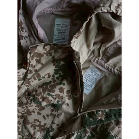 Dead Stock/German Military Flecktarn Hooded Jacket