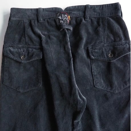 WillowPants/P-001 exclusive for Ii (Fade Black Corduroy)