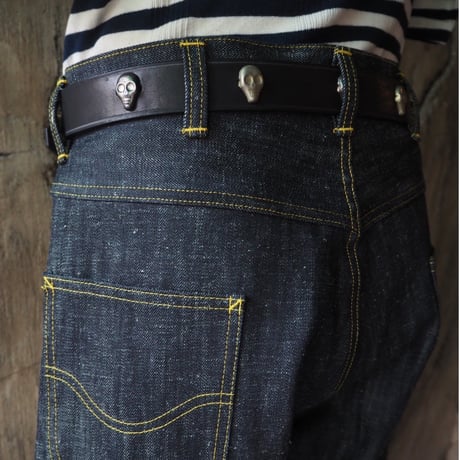 Willow Pants/ R-014 skull studs belt