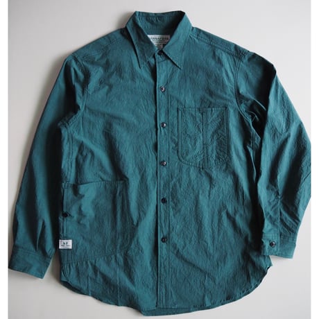 SASSAFRAS/Diggin Shirt (Turquoise)