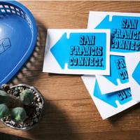 SAN FRANCISCO.NNECT/ Arrow ステッカーexclusive for Ii