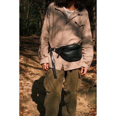 MANOUTIL×Ii/Leather Funny Pack