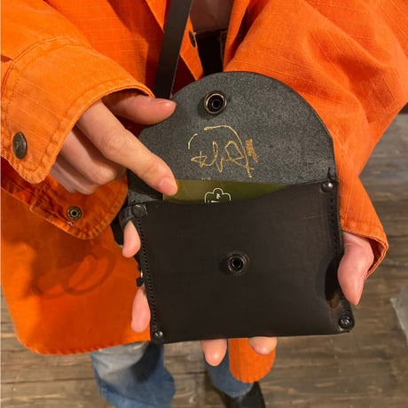 R-009 Strap Wallet/Roosterking×WP Handcrafted