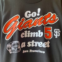 Go! Giants(SHINJO #5) UPCYCLING Tee
