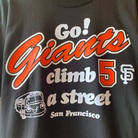Go! Giants(SHINJO #5) UPCYCLING Tee
