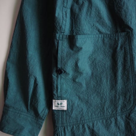 SASSAFRAS/Diggin Shirt (Turquoise)