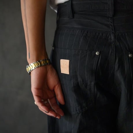 Willow Pants/P-010 Black Stripe