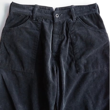 WillowPants/P-001 exclusive for Ii (Fade Black Corduroy)