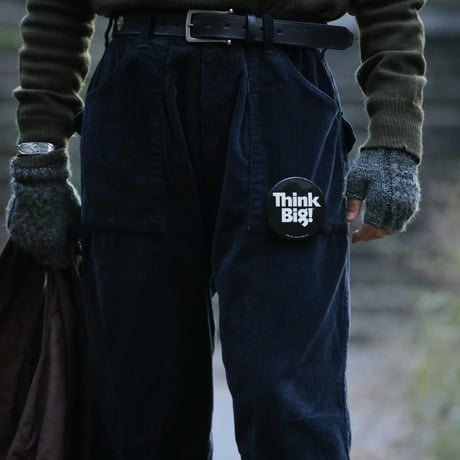 WillowPants/P-001 exclusive for Ii (Fade Black Corduroy)