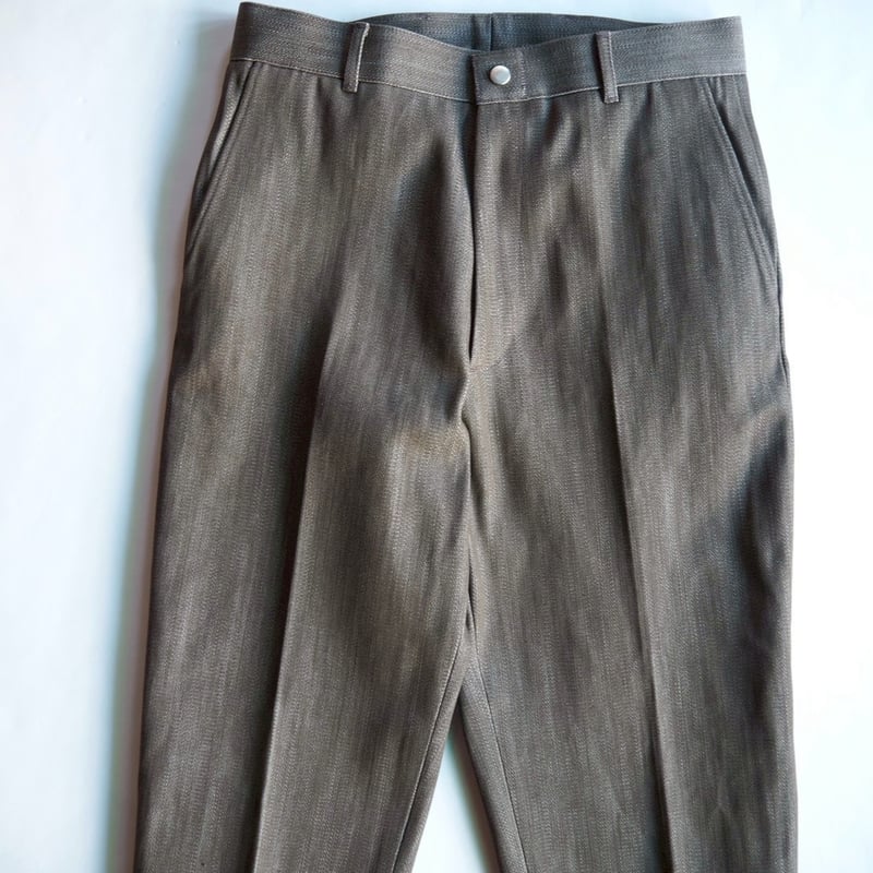 Willow Pants/P-016 Slacks (Brown Denim) | Ii