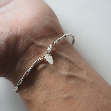 TONNY SILVER/SNAKE Bracelet