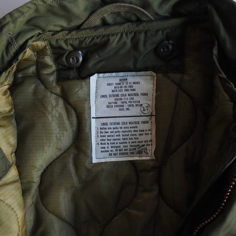 Dead Stock/70's~80's M-65 Fishtail Parka