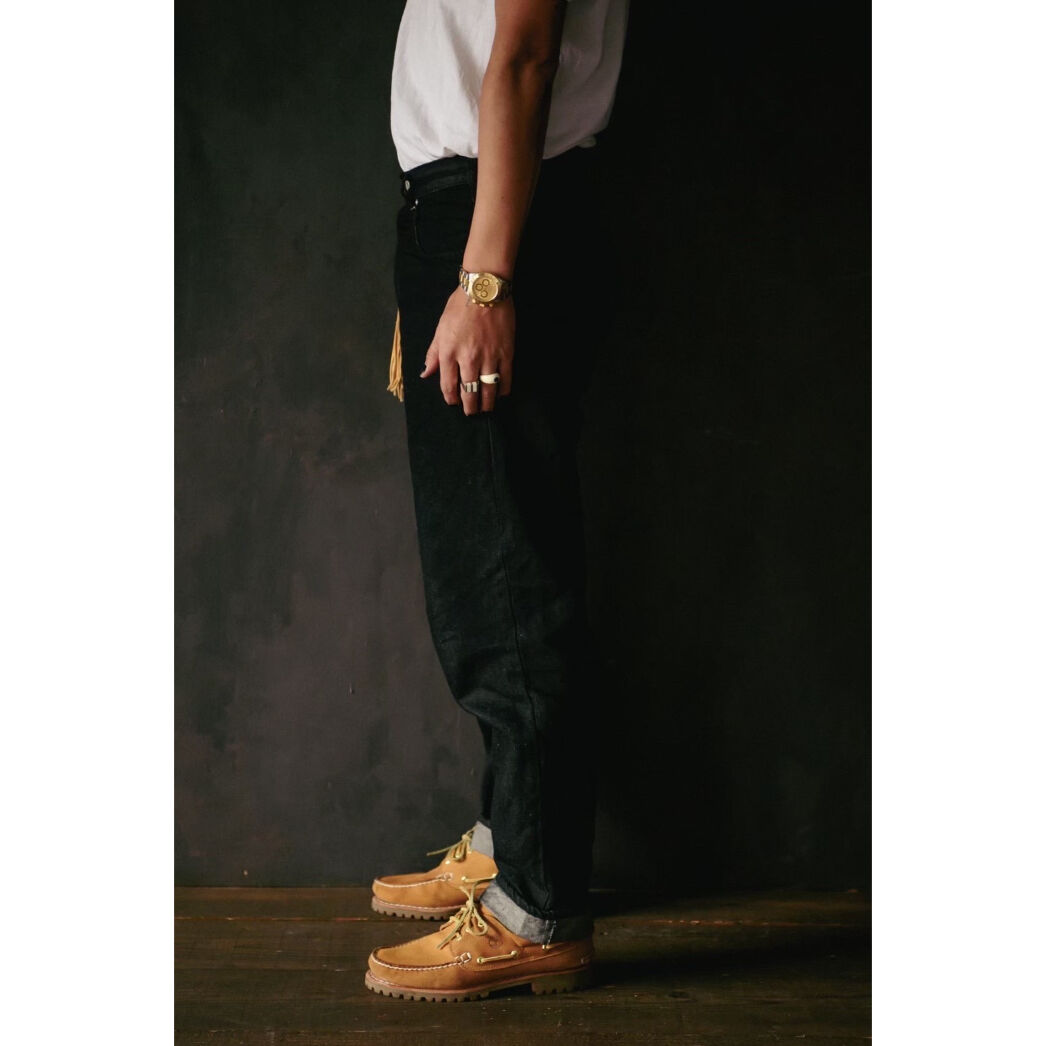 & Yuichiro Iida willow pantsウィロー パンツ デニム Willow Pants｜ウィローパンツ - Silver and Gold