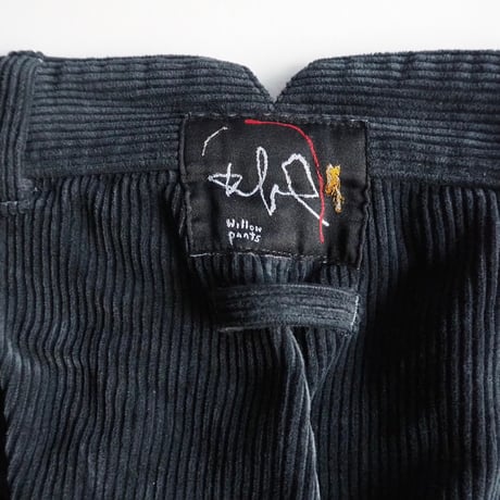 WillowPants/P-001 exclusive for Ii (Fade Black Corduroy)