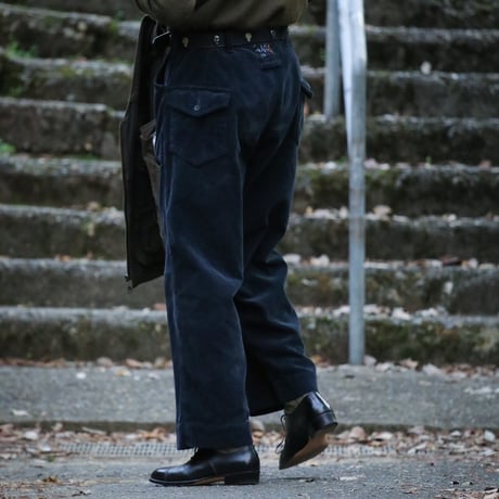 WillowPants/P-001 exclusive for Ii (Fade Black Corduroy)