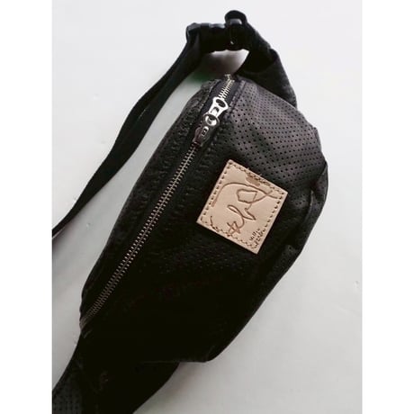 willowpants/R-015 Funny Pack(punching cow leather)