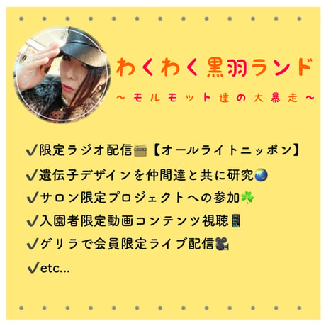 【説明文必読】わくわく黒羽ランド