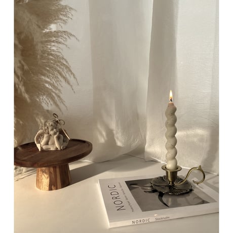 即納　antique  candle holder