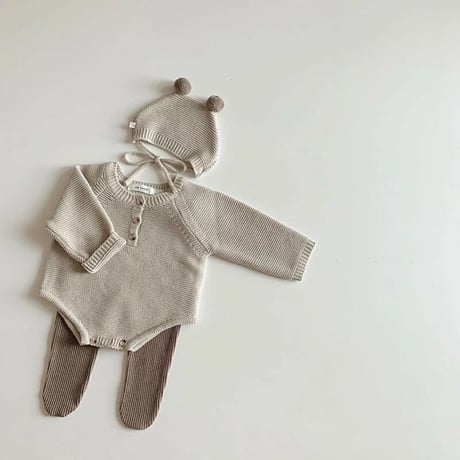 kuma knit rompers