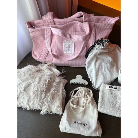 再販！pink mothers bag