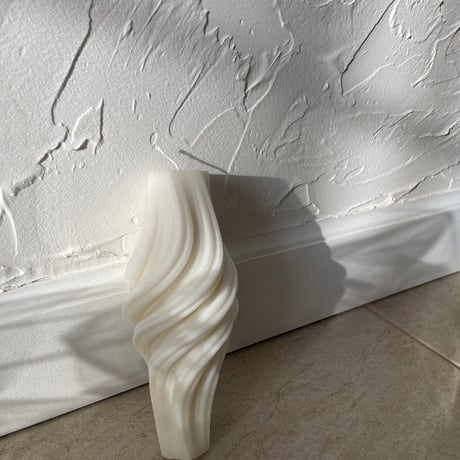 spiral wave candle