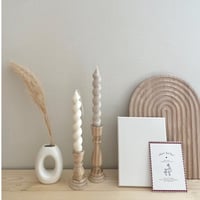 spiral candle （2本セット）