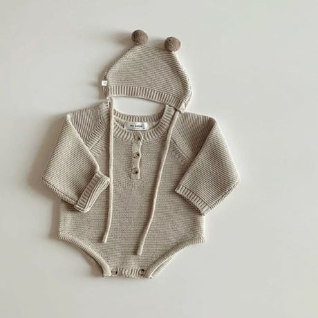 kuma knit rompers