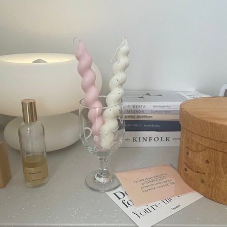 spiral candle（単品）