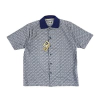 【dead stock】five crown 90's S/S cotton shirt made in u.s.a