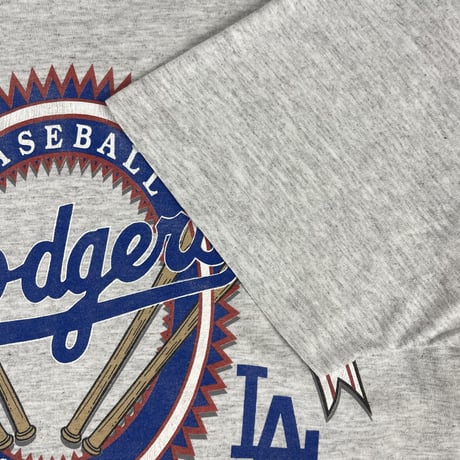 Los Angeles Dodgers  T-shirt 1991年製 made in u.s.a