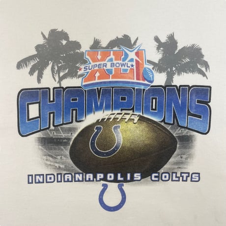 Super Bowl XLI Indianapolis Colts champion T-shirt